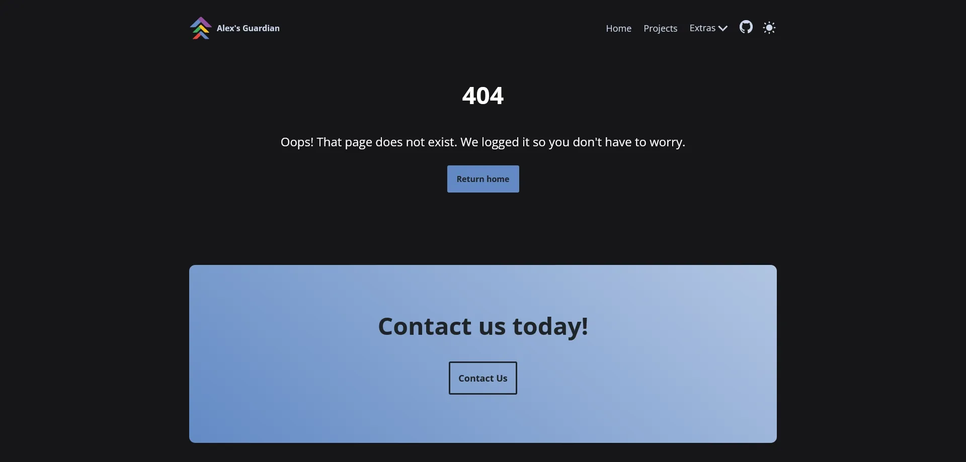 404 Page