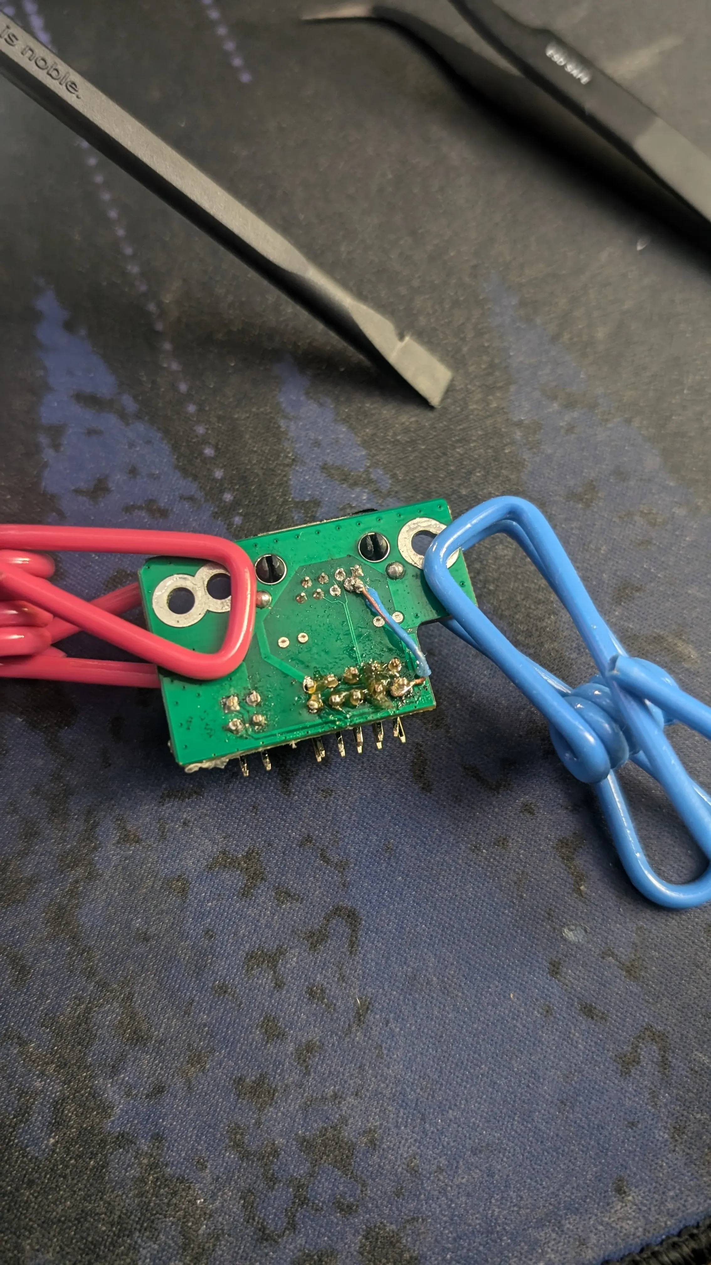 In the interest of being transparent... here is a mistake I made that I had to fix.