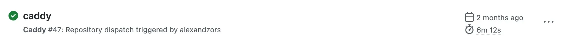 Repository Dispatch Example