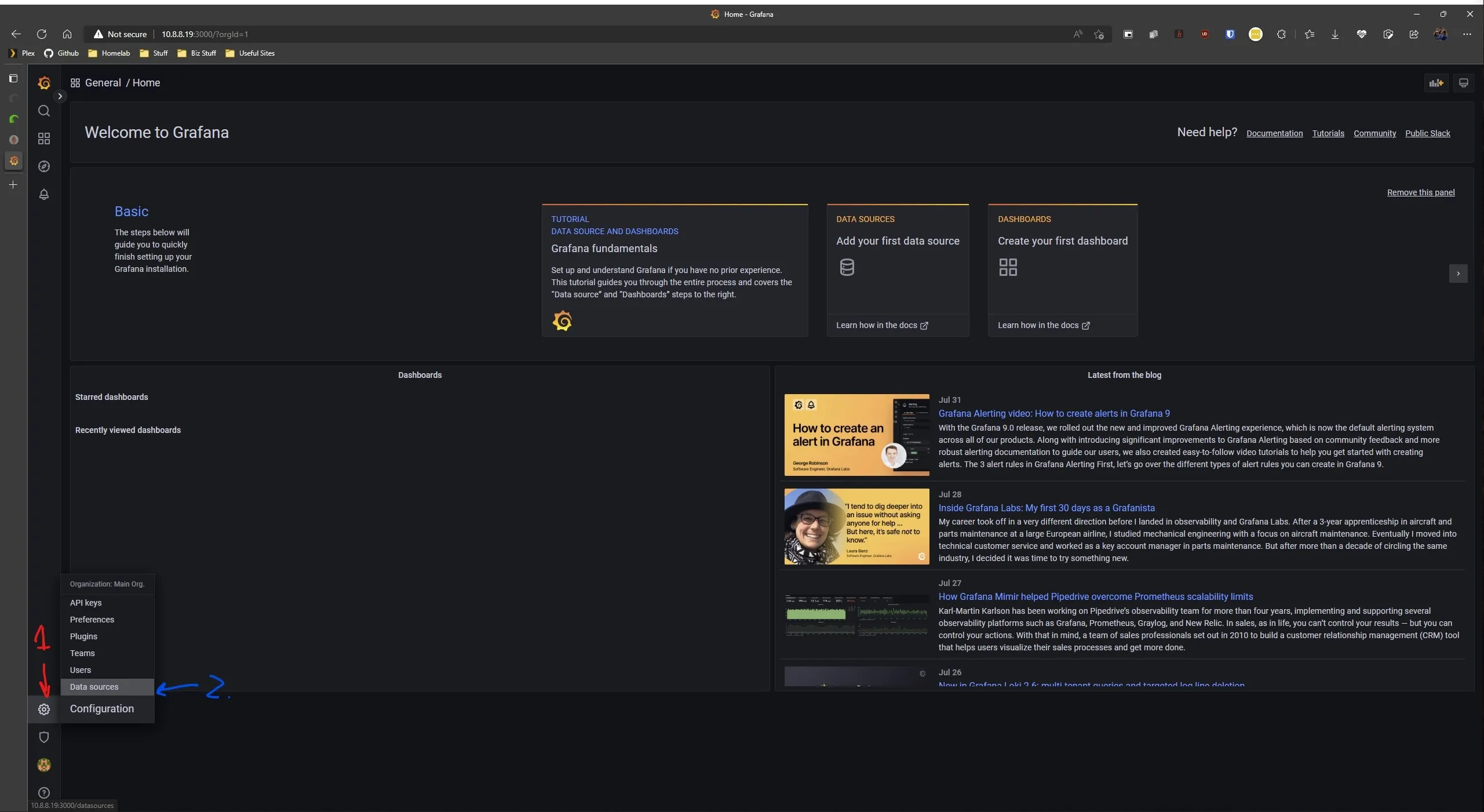 Grafana Data Source