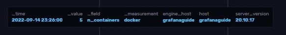 InfluxDB Data Explorer